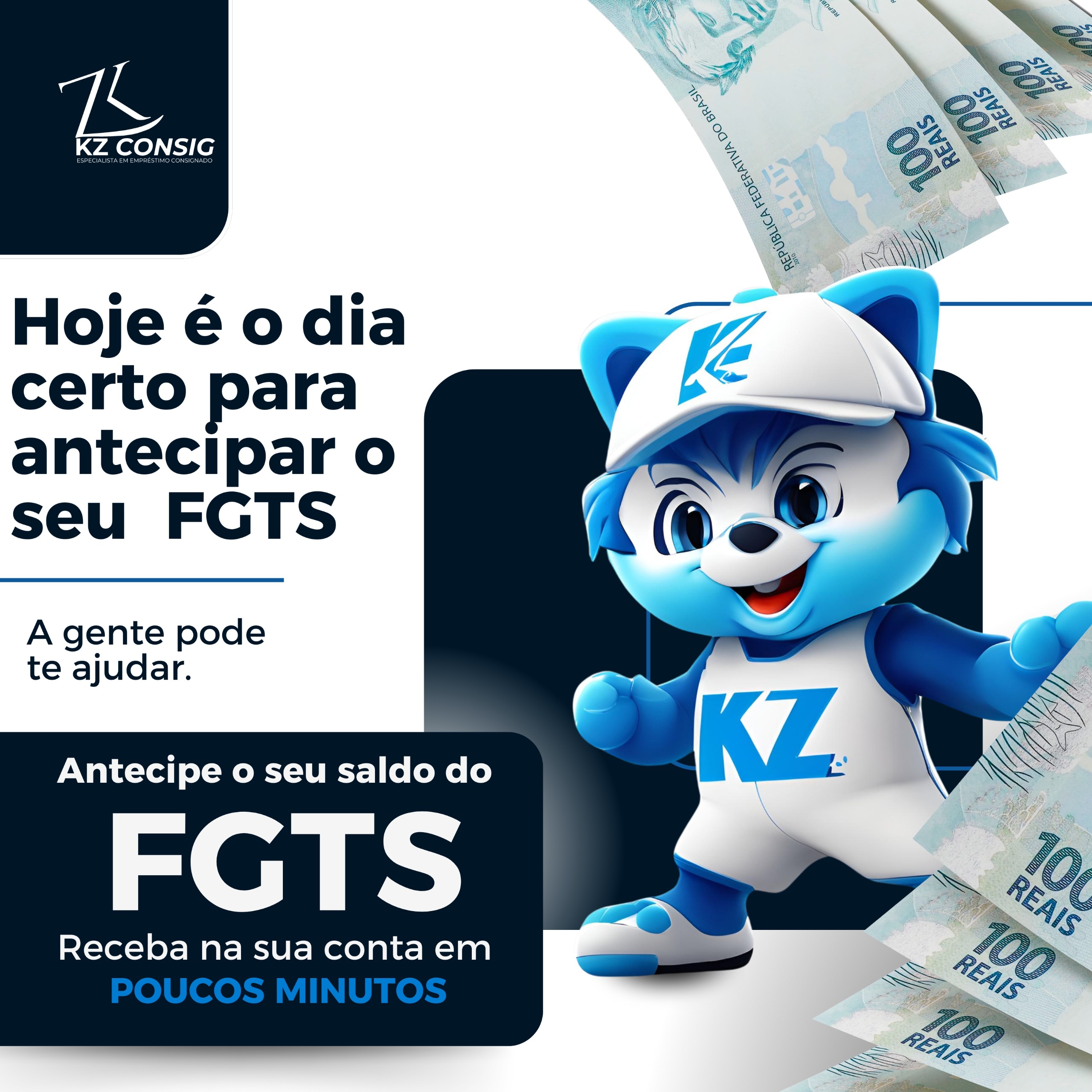 Hoje é o dia certo para antecipar o seu FGTS